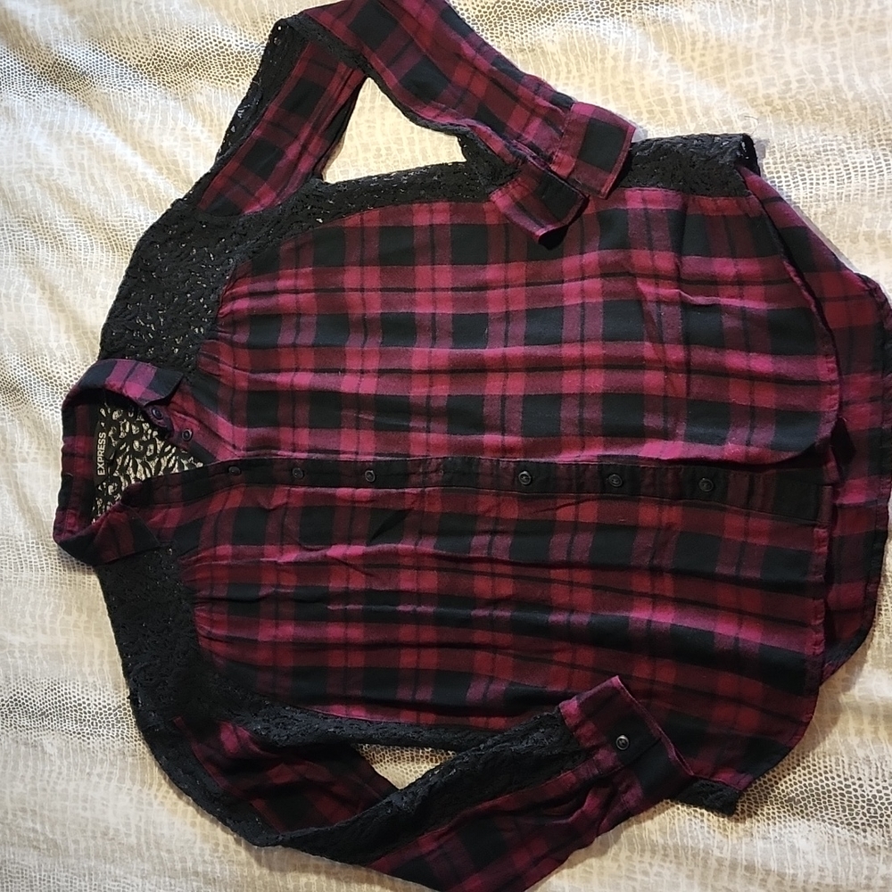 Express Lace Flannel - XS